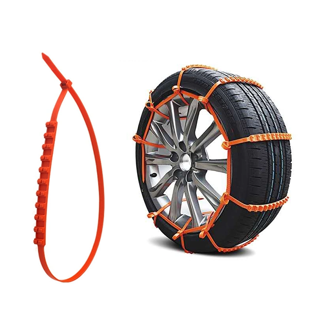 Free Samples Provide, Heavy Duty Snow Mud Chains Car Truck Nylon Cable Zip Ties, Cheap Price Anti-Skid Car Tire Binding Tie