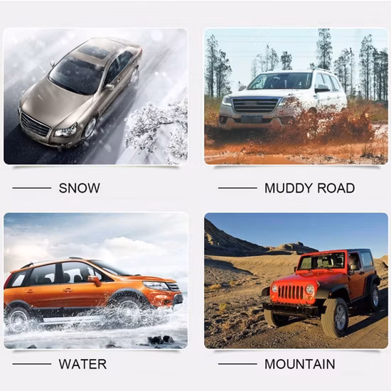 스노우 타이어 케이블 타이 20개 팩, 자동차 트럭 방지