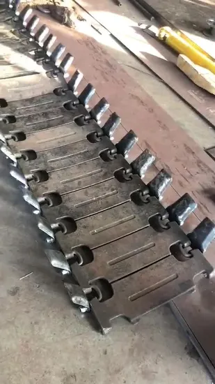 휠 로더 타이어 미끄럼 방지 보호 장치 크롤러 체인